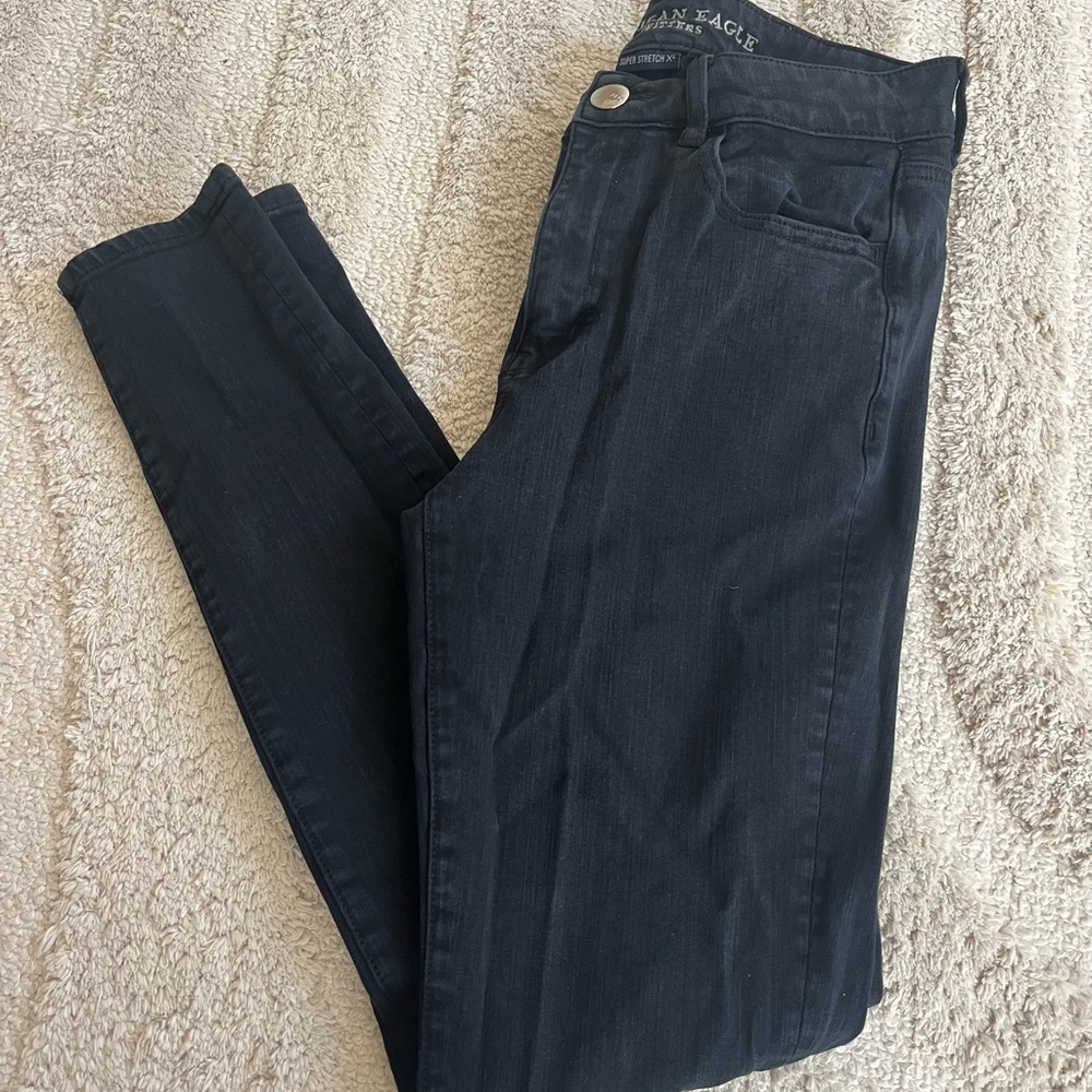 American Eagle Black Skinny Jeans